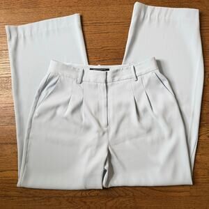 French Connection High Waisted Wide Leg Trousers Size 10